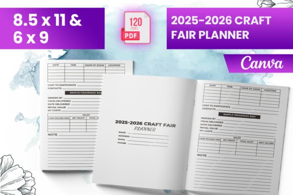 2025-2026 Craft Fair Planner KDP: A Comprehensive Guide for Organizers and Creators