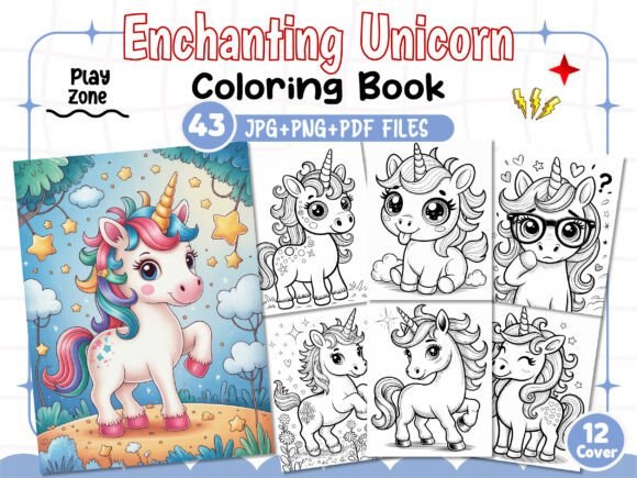 Enchanting Unicorn Coloring Pages: A Magical Journey for Kids and Creatives