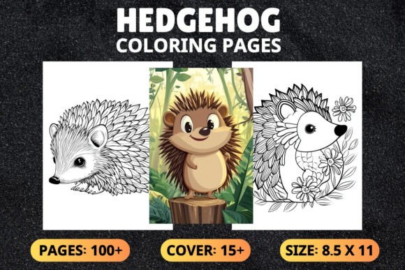 Hedgehog Coloring Pages for Kids: A Creative and Educational Resource