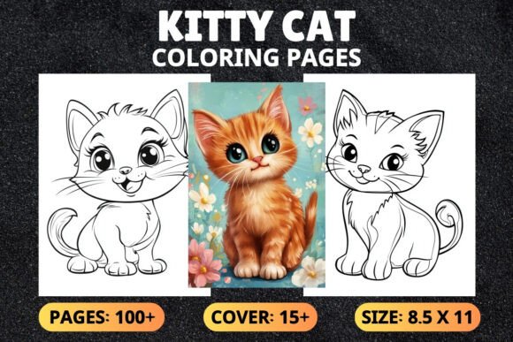 Kitty Cat Coloring Book Pages: A Creative Escape for All Ages