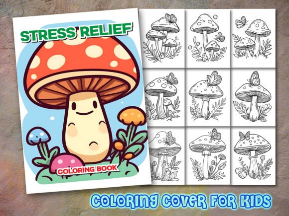 Stress Coloring Page and Coloring Book: A Creative Escape for All Ages